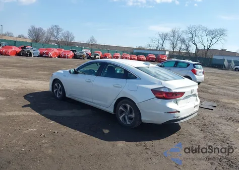 2019 Honda Insight Ex z USA, uszkodzony, nr VIN 19XZE4F56KE024882